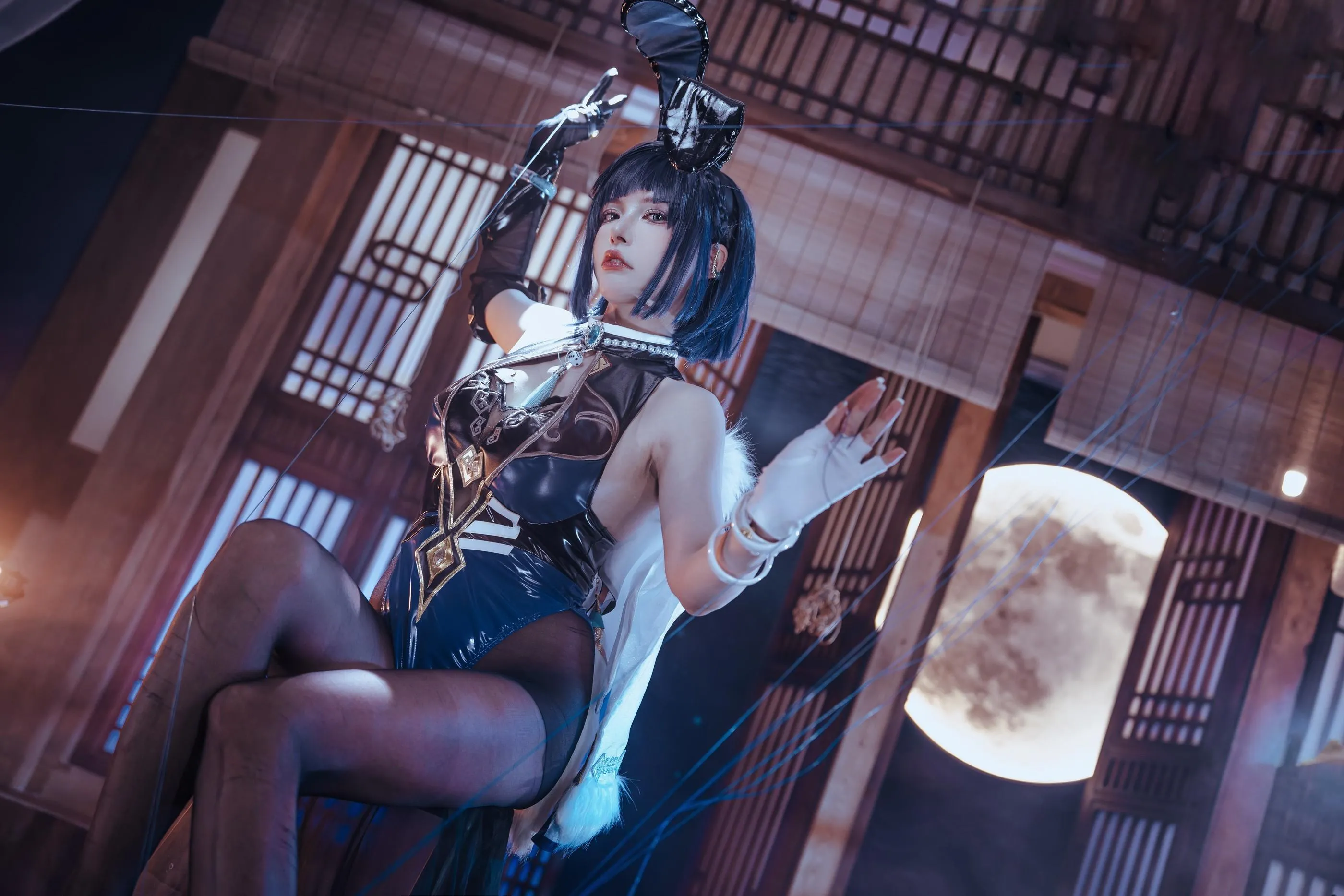 秋和柯基 – NO.105 夜兰 兔女郎 [92P]插图2